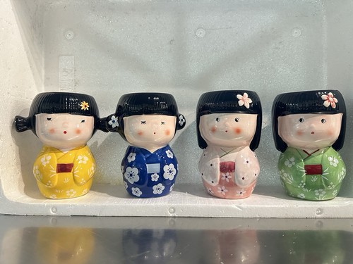 Vaso caspó geisha - caspó, giappone