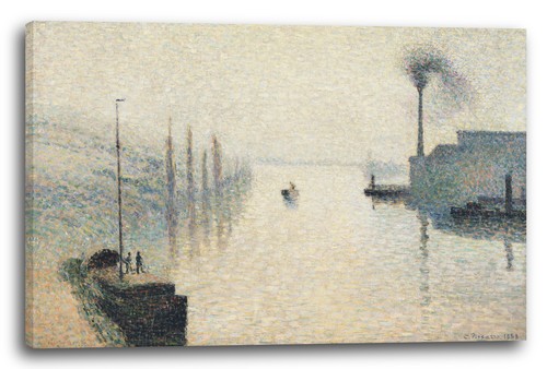 Tela cornice camille pissarro - tela/cornice,
