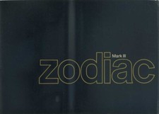 BROCHURE DEPLIANT FORD ZODIAC MARK III PROSPEKT (B23)