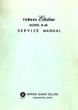 YAMAHA B-4B B-4BR Service manual repair Schematic diagrams Schaltplan Schema