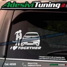Adesivo I love together