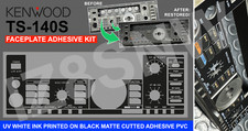 Faceplate Adhesive Kenwood TS