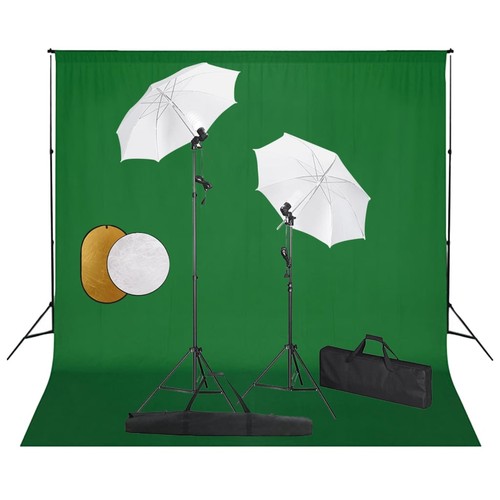Kit fotografico luci ombrelli - kit,