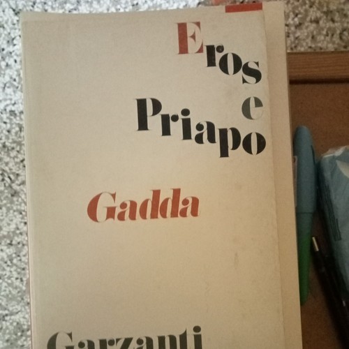 Eros priapo gadda garzanti - eros,