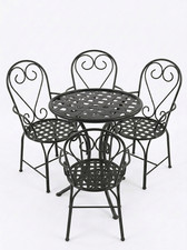 Set bistrot metallo pezzi - metallo,