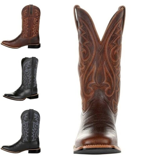 Stivali cowboy ecopelle scarpe