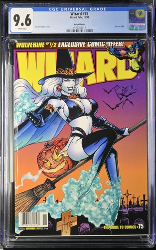 Wizard magazine cgc - cgc, 9.6