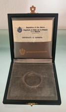 San Marino 5 scudi oro Repubblica San Marino edizioni 1977 SOLO SCATOLA