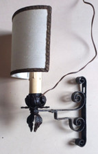 APPLIQUE DA MURO IN FERRO BATTUTO ANTICO - pezzo unico - OCCASIONE