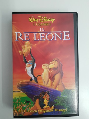 Leone vhs disney - vhs,