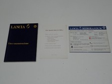 Lancia delta libretto uso - lancia,