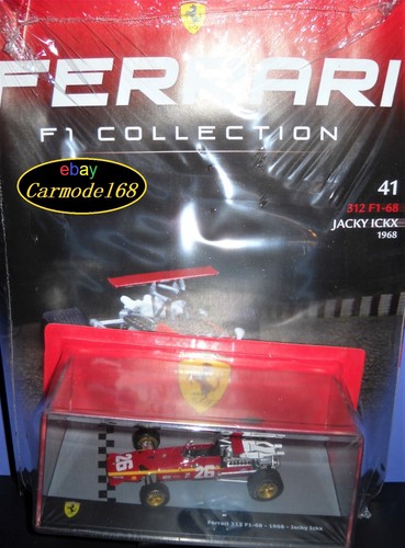 Ferrari 312 jacky - ferrari, f1-68