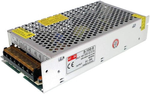 Alimentatore 100w 20a - 5v,