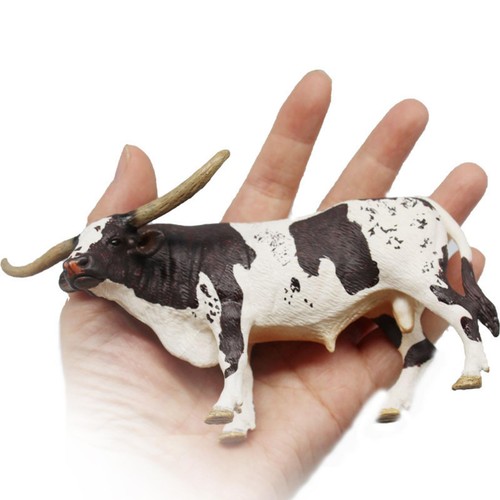 Figurina mucca giocattolo - figurina,
