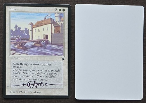 Firmato mtg magic jeff menges - firmato,