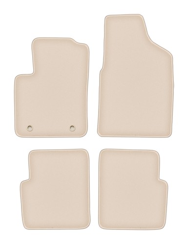 Set tappetini moquette beige