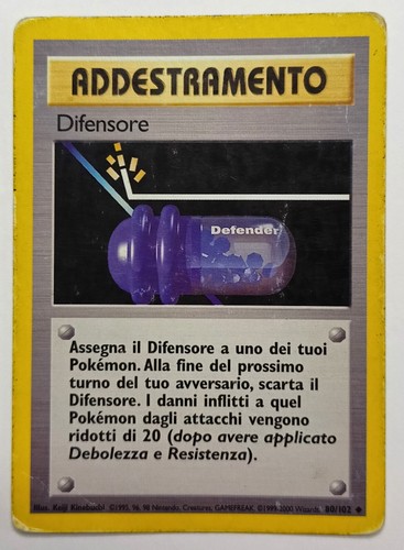 Difensore 102 pokémon - 80/102,