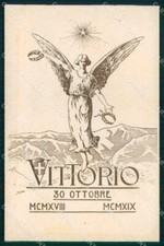WWI WW1 Propaganda Treviso Vittorio Veneto 30 Ottobre 1919 cartolina KF4279