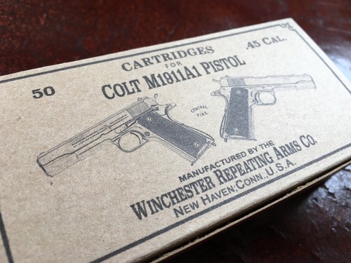 Cartridges box for colt 1911 - box,