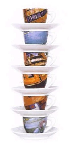 Set tazzine espresso - 6,