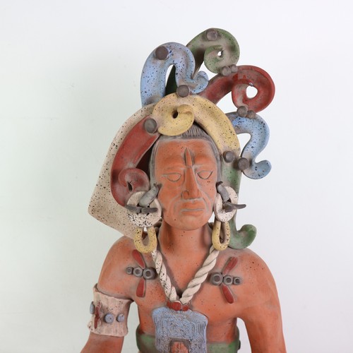 Scultura terracotta incas - scultura,
