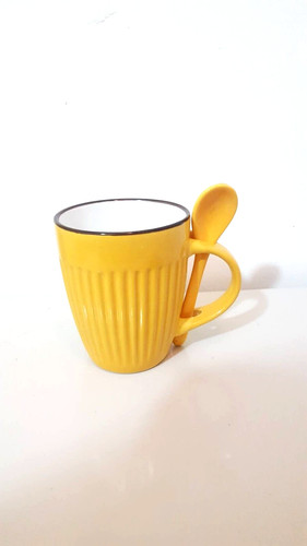 Tazza ceramica pz giallo - pz,