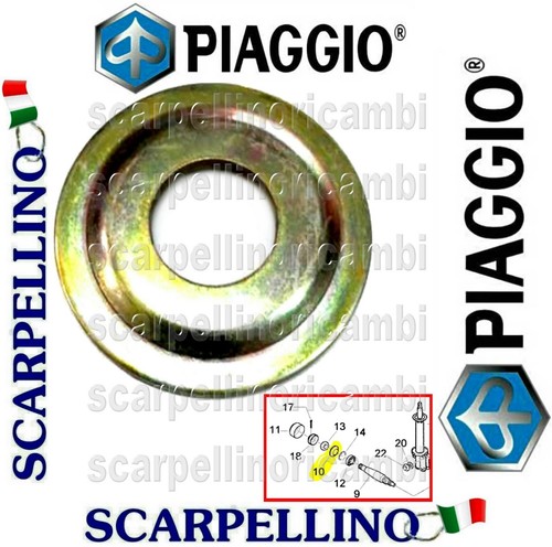 Piattello asse ruota piaggio - asse,