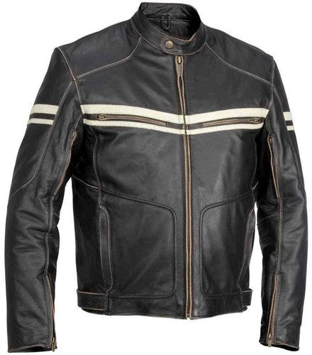 Giacca In Pelle Vintage Di