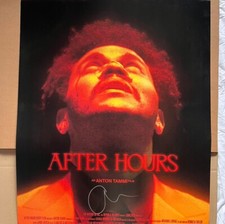 The Weeknd Poster FIRMATO
