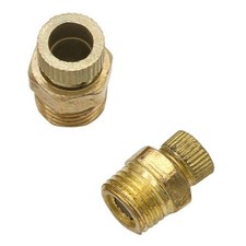 Vite valvola di scarico compressore aria in ottone dorato per compressori a vite