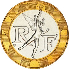 Monnaie, France, Génie, 10