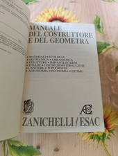 Manuale Del Costruttore E Del Geometra - Ed. Zanichelli Esac 2006
