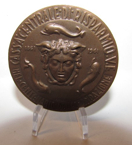 Medaglia centenario fondazione - medaglia,