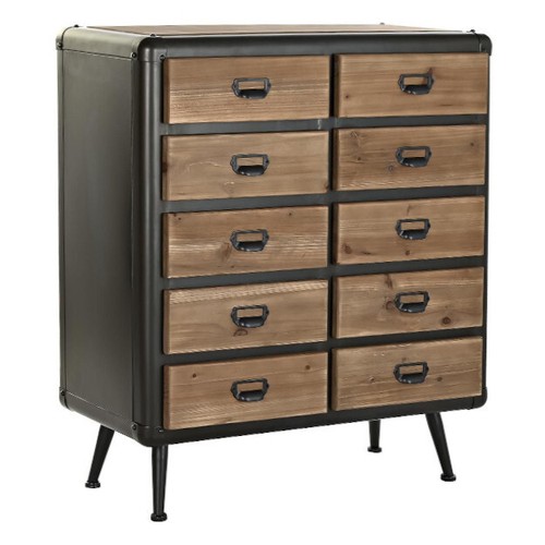 Cassettiera stile industrial - cassettiera,