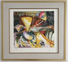 Litografia firmata Kandinsky
