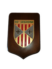 Mini crest Guardia di Finanza  20' legione  vintage 18,5 x 12,5 cm