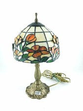 TIFFANY Glass Lampshade Brass