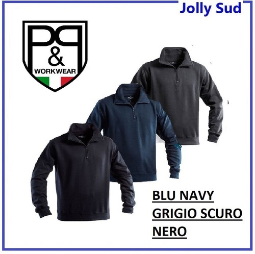 Felpa mezza zip - , stile