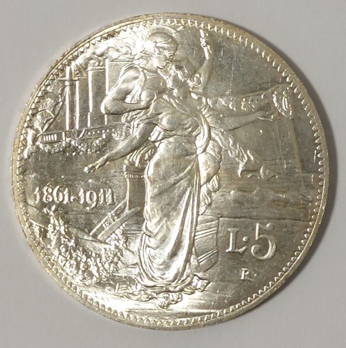 Copia moneta lire 1911 - lire,