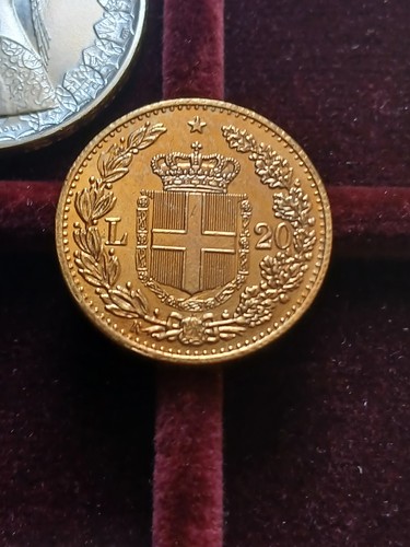Lire 1882 umberto i - 20,