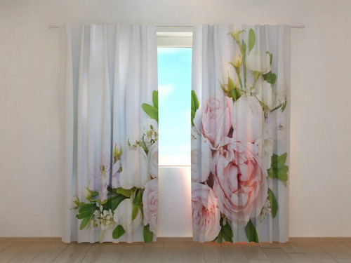 Tende delicate rose estive - tende,