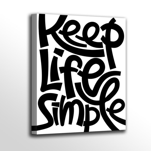 Quadro moderno con frase