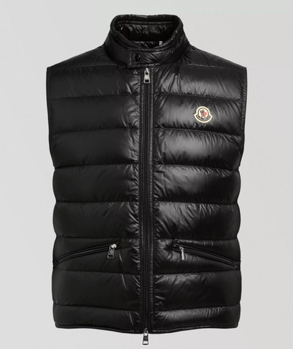 Moncler men black quilted - moncler,