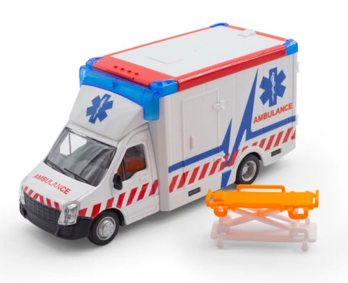 Ambulanza auto comunale con - ambulanza,