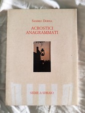 SANDRO DORNA - Acrostici anagrammati (Sedie a Sdraio)