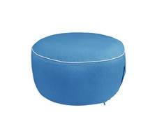 Pouf in Tessuto con Cuscino