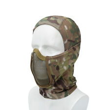 Tactical Balaclava Mask MESH maschera softair viso completo maschera da caccia Gear Paintball