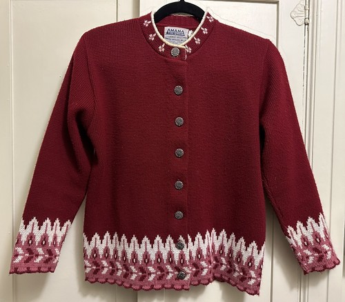 Maglione lana maglia - , rosso