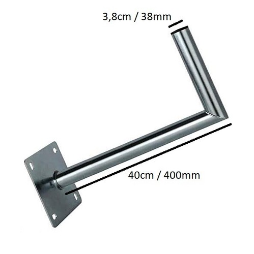 Supporto parete 40cm staffa - supporto, a
