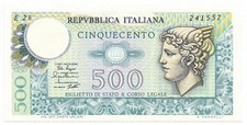 500 LIRE BIGLIETTO DI STATO